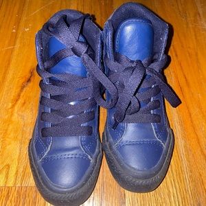 Toddler sneakers converse navy blue